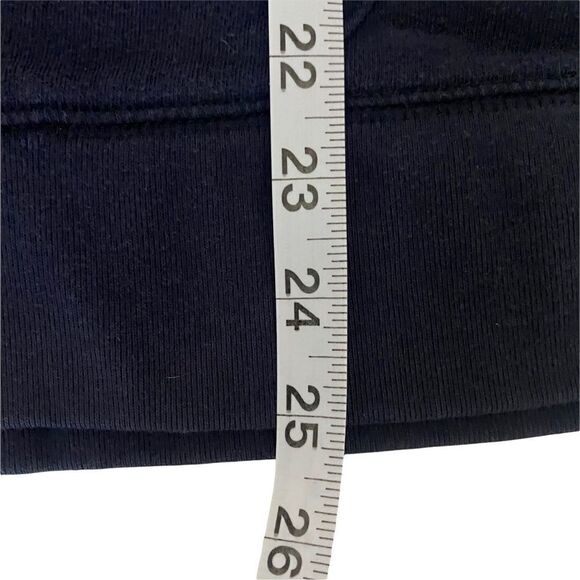 Pink Victoria Secret Navy Hooded Sweatshirt Sz S - Picture 7 of 7